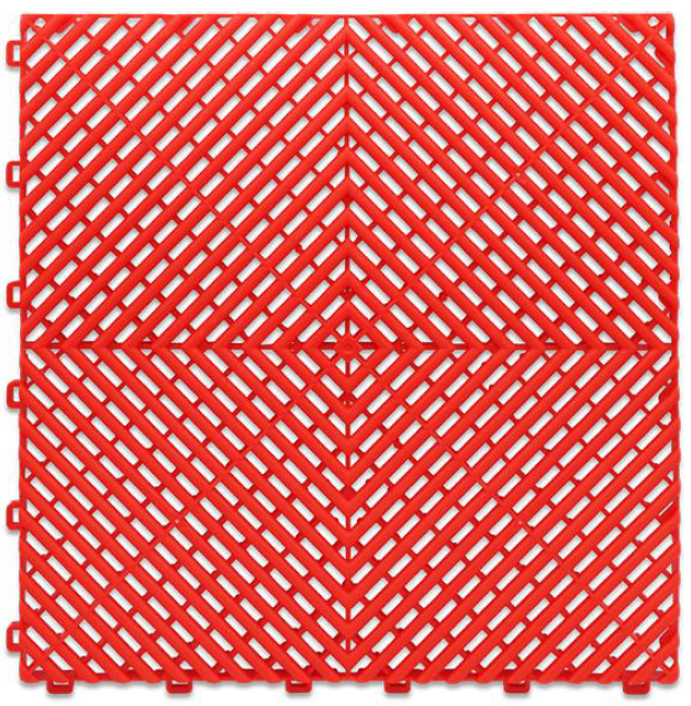 RED GARAGE TILE